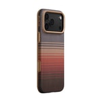 Apple iPhone 17 Pro Kılıf M-safe Şarj Özellikli Aramid Fiber Pitaka Military-Grade Sunset-Moonrise Serisi Kapak