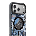 Apple iPhone 17 Pro Kılıf M-Safe Şarj Özellikli Youngkit Camouflage Sykell Serisi Kapak