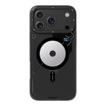 Apple iPhone 17 Pro Kılıf M-safe Şarj Özellikli Disk Desenli Youngkit Disc Battle Kapak