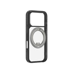 Apple iPhone 17 Pro Kılıf M-Safe Şarj Özellikli Airbag Tasarımlı Standlı AmazingThing Titan Pro MagSpin Kapak