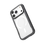 Apple iPhone 17 Pro Kılıf M-safe Şarj Özellikli Airbagli Raptic Shield Serisi Şeffaf Arka Yüzey Kapak