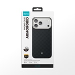Apple iPhone 17 Pro Kılıf M-Safe Şarj Özellikli Benks ArmorPro ArmorGrid Serisi Kevlar Kapak