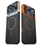 Apple iPhone 17 Pro Kılıf M-safe Şarj Özellikli Çift Parçalı Zore Napoli Kapak