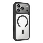 Apple iPhone 17 Pro Kılıf M-Safe Şarj Özellikli Metal Kamera Çerçeveli Zore Sanremo Silikon Kapak