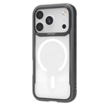 Apple iPhone 17 Pro Kılıf M-safe Şarj Özellikli Airbagli Raptic Shield Serisi Şeffaf Arka Yüzey Kapak