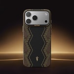 Apple iPhone 17 Pro Kılıf M-safe Şarj Özellikli Raptic Aramid Skin Scepter Serisi Kapak