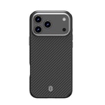 Apple iPhone 17 Pro Kılıf M-safe Şarj Özellikli Aramid Fiber Wiwu Defense Ultra Serisi DCC-205 Kapak