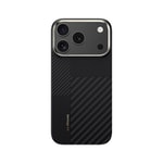 Apple iPhone 17 Pro Kılıf M-safe Şarj Özellikli Karbon Fiber Benks Montage ArmorAir Kevlar Kapak