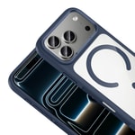 Apple iPhone 17 Pro Kılıf M-Safe Şarj Özellikli Benks ArmorPro ArmorGrid Serisi Kevlar Kapak