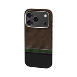Apple iPhone 17 Pro Kılıf M-safe Şarj Özellikli Karbon Fiber Tasarımlı Benks Prestige ArmorPro Kevlar Kapak