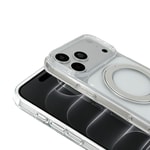 Apple iPhone 17 Pro Kılıf M-Safe Şarj Özellikli Zore Luzer 360 Standlı Kapak
