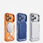 Apple iPhone 17 Pro Kılıf M-safe Şarj Özellikli Wlons Standlı Efsane Kapak