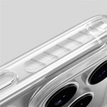 Apple iPhone 17 Pro Kılıf M-Safe Şarj Özellikli Airbag Tasarımlı Standlı AmazingThing Titan Pro MagSpin Kapak