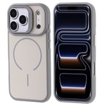 Apple iPhone 17 Pro Kılıf M-safe Şarj Özellikli Kamera Standlı Zore Notron Kapak