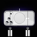 Apple iPhone 17 Pro Kılıf M-safe Şarj Özellikli Transparan Sert PC Wlons Pita Kapak