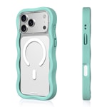 Apple iPhone 17 Pro Kılıf M-safe Şarj Özellikli Youngkit Wave Clear Serisi Kapak