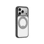 Apple iPhone 17 Pro Kılıf M-Safe Şarj Özellikli Airbag Tasarımlı Standlı AmazingThing Titan Pro MagSpin Kapak