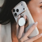 Apple iPhone 17 Pro Kılıf M-Safe Şarj Özellikli Çizgili Udemos Freedom Serisi Kapak