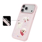 Apple iPhone 17 Pro Kılıf M-safe Şarj Özellikli 3D Baskılı Tasarım Mutural The Dog Serisi Kapak