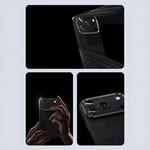 Apple iPhone 17 Pro Kılıf M-safe Şarj Özellikli Karbon Fiber Benks Montage ArmorAir Kevlar Kapak