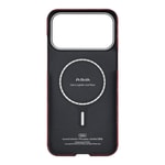 Apple iPhone 17 Pro Kılıf M-safe Şarj Özellikli Aramid Fiber Pitaka Tactile Woven Monogram Serisi Kapak