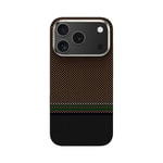 Apple iPhone 17 Pro Kılıf M-safe Şarj Özellikli Karbon Fiber Tasarımlı Benks Prestige ArmorPro Kevlar Kapak