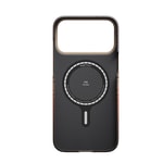 Apple iPhone 17 Pro Kılıf M-safe Şarj Özellikli Aramid Fiber Pitaka Tactile Woven Sunset-Moonrise Serisi Kapak