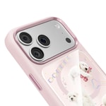 Apple iPhone 17 Pro Kılıf M-safe Şarj Özellikli 3D Baskılı Tasarım Mutural The Dog Serisi Kapak