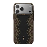 Apple iPhone 17 Pro Kılıf M-safe Şarj Özellikli Raptic Aramid Skin Scepter Serisi Kapak