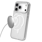 Apple iPhone 17 Pro Kılıf M-safe Şarj Özellikli Şeffaf Youngkit Crystal Shield Serisi Kapak