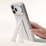 Apple iPhone 17 Pro Kılıf M-Safe Şarj Özellikli Standlı Udemos İndependence Serisi Kapak