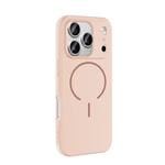 Apple iPhone 17 Pro Kılıf M-safe Şarj Özellikli Zore Meta Kapak