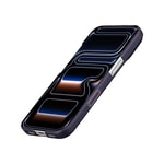 Apple iPhone 17 Pro Kılıf M-safe Şarj Özellikli Aramid Fiber Pitaka Sakura Hours Serisi Kapak