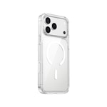 Apple iPhone 17 Pro Kılıf M-safe Şarj Özellikli Wiwu CS-202 Crystal Shield Pro Serisi Anti Yellowing Sert PC Kapak
