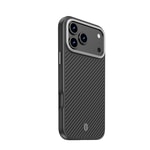 Apple iPhone 17 Pro Kılıf M-safe Şarj Özellikli Aramid Fiber Wiwu Defense Ultra Serisi DCC-205 Kapak