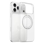 Apple iPhone 17 Pro Kılıf M-Safe Şarj Özellikli Zore Luzer 360 Standlı Kapak