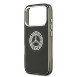 Apple iPhone 17 Pro Kılıf Mercedes Benz Orjinal Lisanslı M-safe Şarj Özellikli Çift Katmanlı PC Nostaljik Yıldız Dizayn Kapak