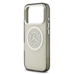 Apple iPhone 17 Pro Kılıf Mercedes Benz Orjinal Lisanslı M-safe Şarj Özellikli Çift Katmanlı PC Nostaljik Yıldız Dizayn Kapak