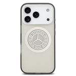 Apple iPhone 17 Pro Kılıf Mercedes Benz Orjinal Lisanslı M-safe Şarj Özellikli Çift Katmanlı PC Nostaljik Yıldız Dizayn Kapak