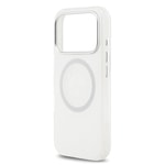 Apple iPhone 17 Pro Kılıf Mercedes Benz Orjinal Lisanslı M-safe Şarj Özellikli Buzlu PC Nostaljik Yıldız Dizayn Kapak