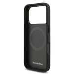 Apple iPhone 17 Pro Kılıf Mercedes Benz Orjinal Lisanslı M-safe Şarj Özellikli Hakiki Deri Nostaljik Yıldız Dizayn Kapak