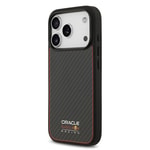 Apple iPhone 17 Pro Kılıf Redbull Orjinal Lisanslı M-safe Şarj Özellikli Karbon Fiber Parlayan Logolu Kapak