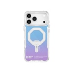 Apple iPhone 17 Pro Kılıf Skinarma M-Safe Şarj Özellikli IML Baskılı Holografik MYST Kapak