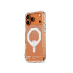 Apple iPhone 17 Pro Kılıf Skinarma M-Safe Şarj Özellikli IML Baskılı Holografik MYST Kapak