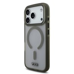 Apple iPhone 17 Pro Kılıf TUMI Orjinal Lisanslı M-safe Şarj Özellikli Buzlu Transparan Kapak