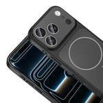 Apple iPhone 17 Pro Kılıf Zore M-Safe Şarj Özellikli Kamera Korumalı Formen Kapak