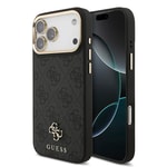 Apple iPhone 17 Pro Max Guess Orjinal Lisanslı 4G ve Yazı Logolu Kılıf + Ekran Koruyucu + Lens Koruyucu 3in1 Aksesuar Seti