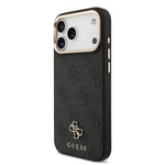 Apple iPhone 17 Pro Max Guess Orjinal Lisanslı 4G ve Yazı Logolu Kılıf + Ekran Koruyucu + Lens Koruyucu 3in1 Aksesuar Seti
