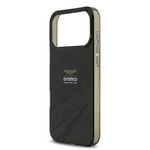 Apple iPhone 17 Pro Max Kılıf Aston Martin Orjinal Lisanslı M-safe Şarj Özellikli IML Baskı Logolu Formula Tasarımlı Kapak