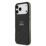 Apple iPhone 17 Pro Max Kılıf Aston Martin Orjinal Lisanslı M-safe Şarj Özellikli IML Baskı Logolu Formula Tasarımlı Kapak